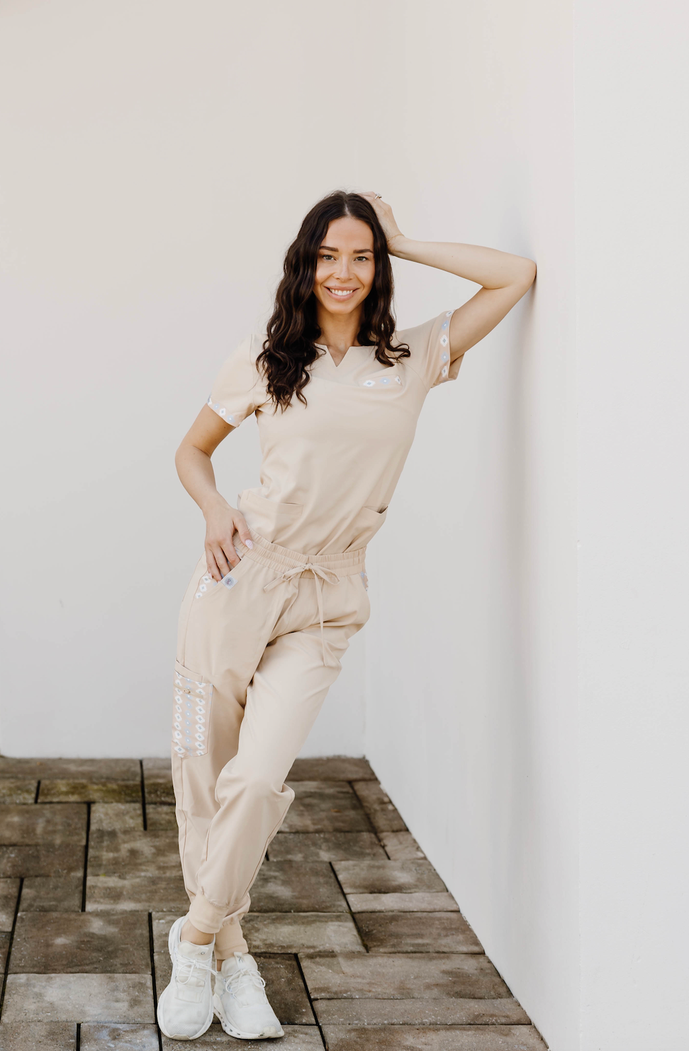 Sand Aztec Jogger Pants