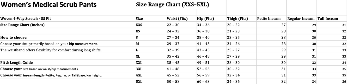 Tall/Petite/ Extended Boot-Stitch PANTS Pre-Orders