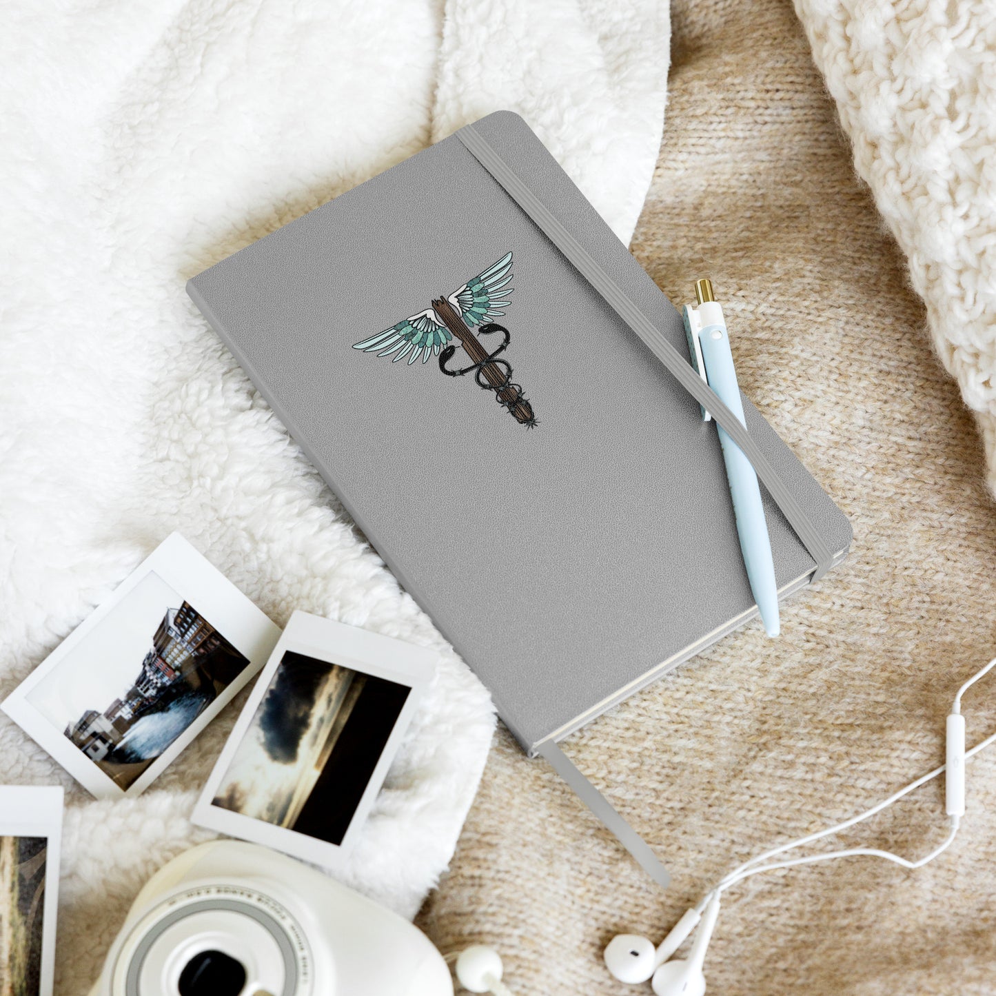 Cowgirl Caduceus Hardcover Bound Notebook