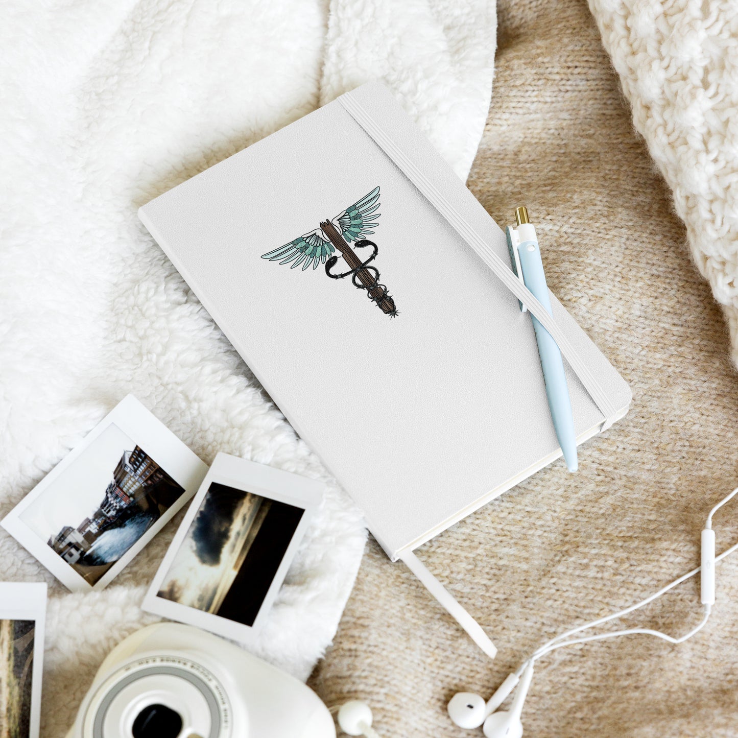Cowgirl Caduceus Hardcover Bound Notebook