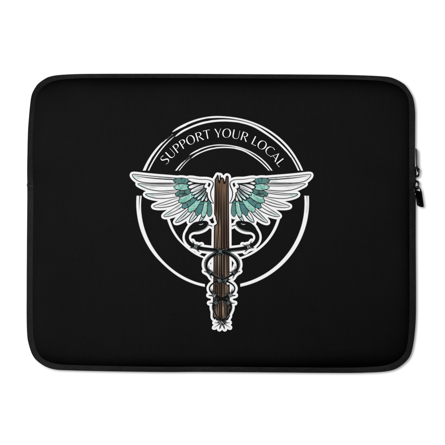 Support Your Local- Laptop Sleeve