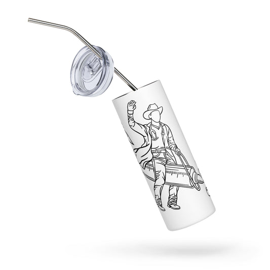 TWNM- White Stainless-steel tumbler