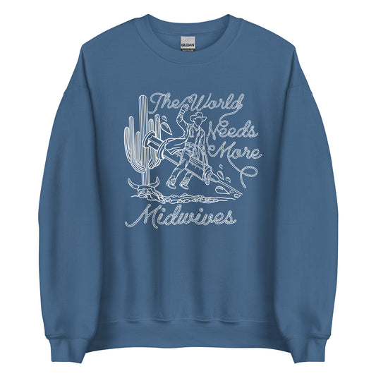 TWNM-Midwives Unisex Crewneck Dark Colors