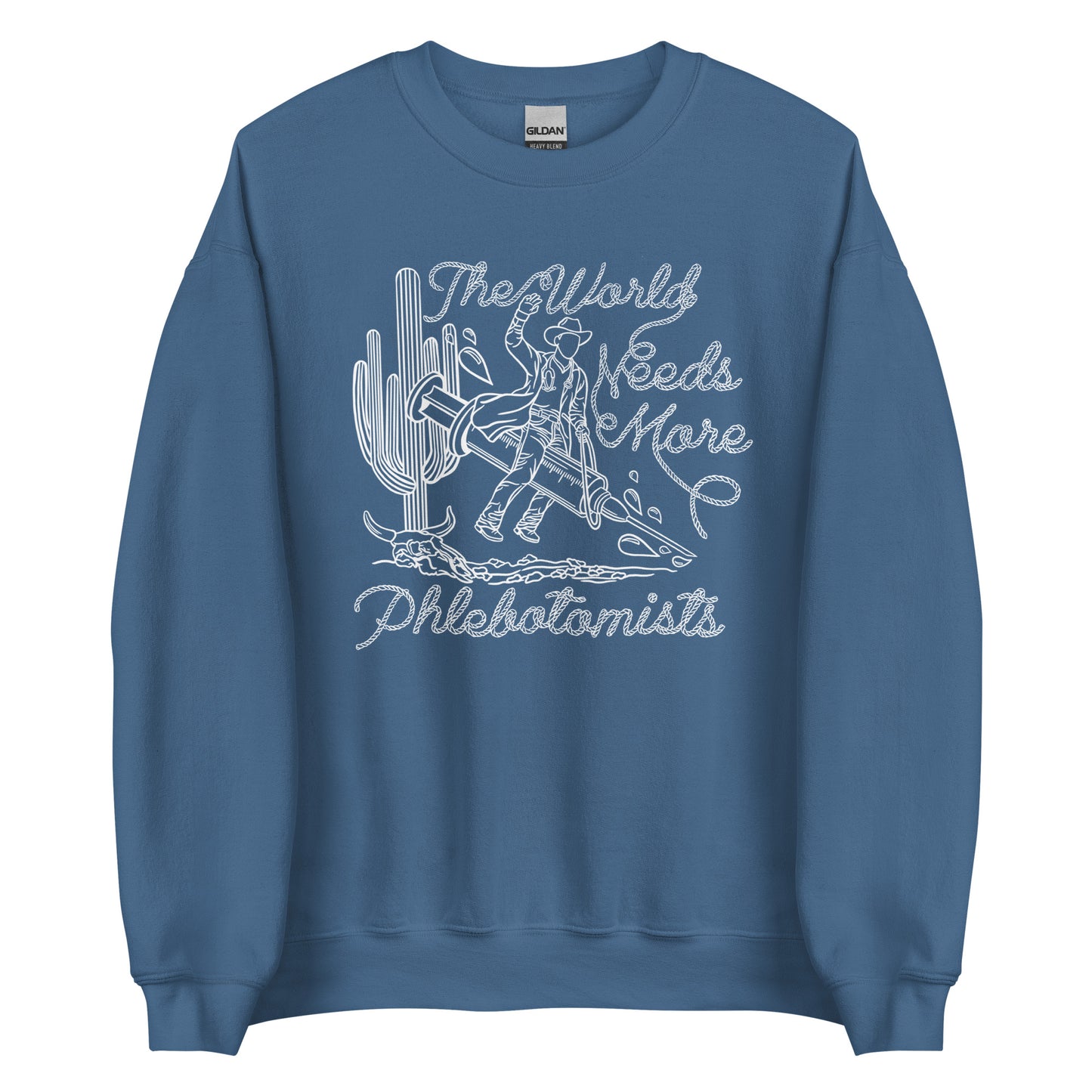 TWNM- Phlebotomists Unisex Crewneck Dark Colors