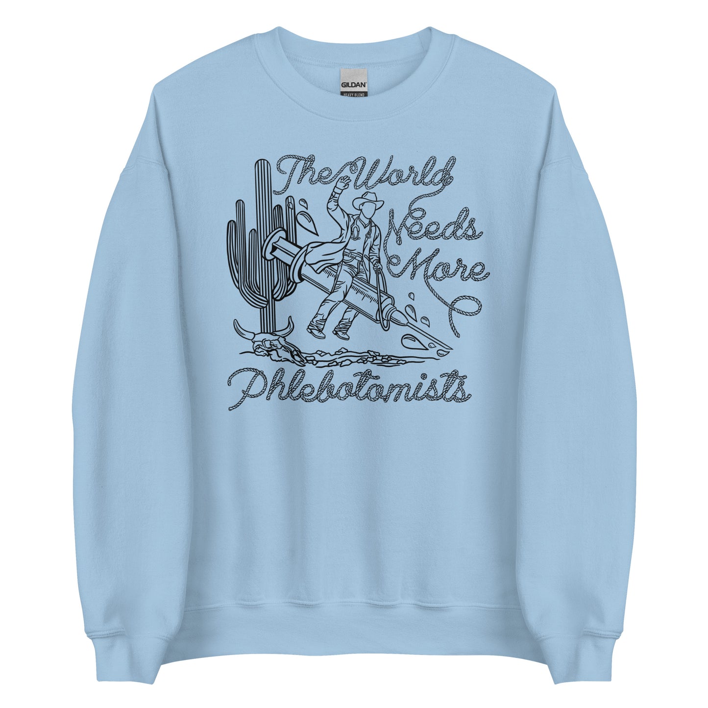 TWNM- Phlebotomists Unisex Crewneck Light Colors