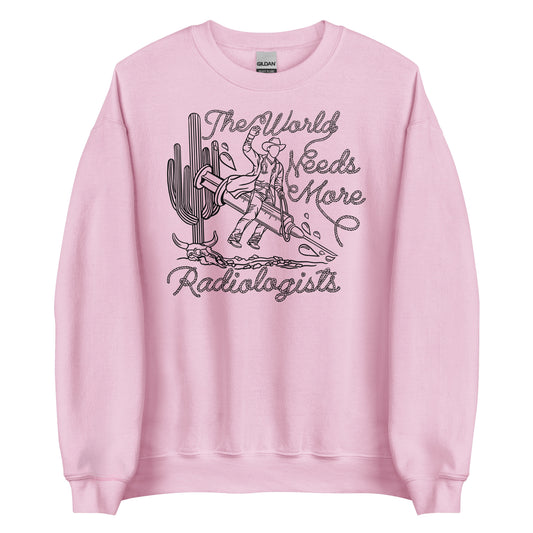 TWNM- Radiologists Unisex Crewneck Light Colors