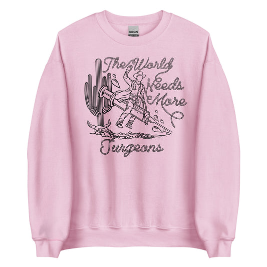 TWNM- Surgeons Unisex Crewneck Light Colors