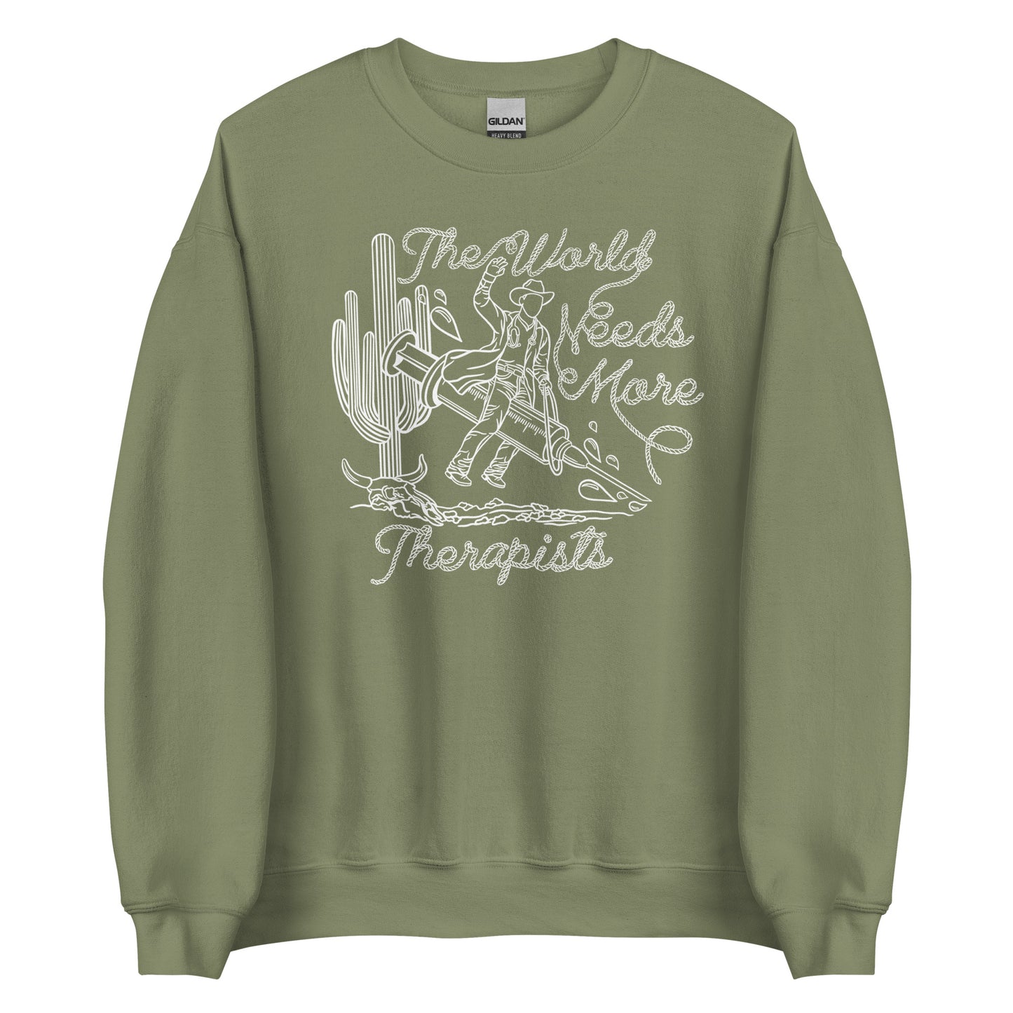 TWNM- Therapists Unisex Crewneck Dark Colors