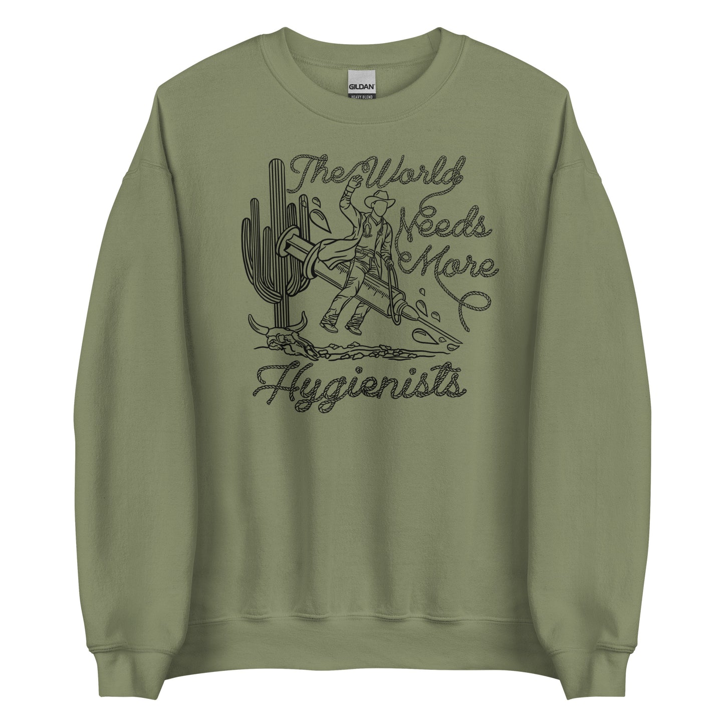 TWNM- Hygienists Unisex Crewneck Light Colors