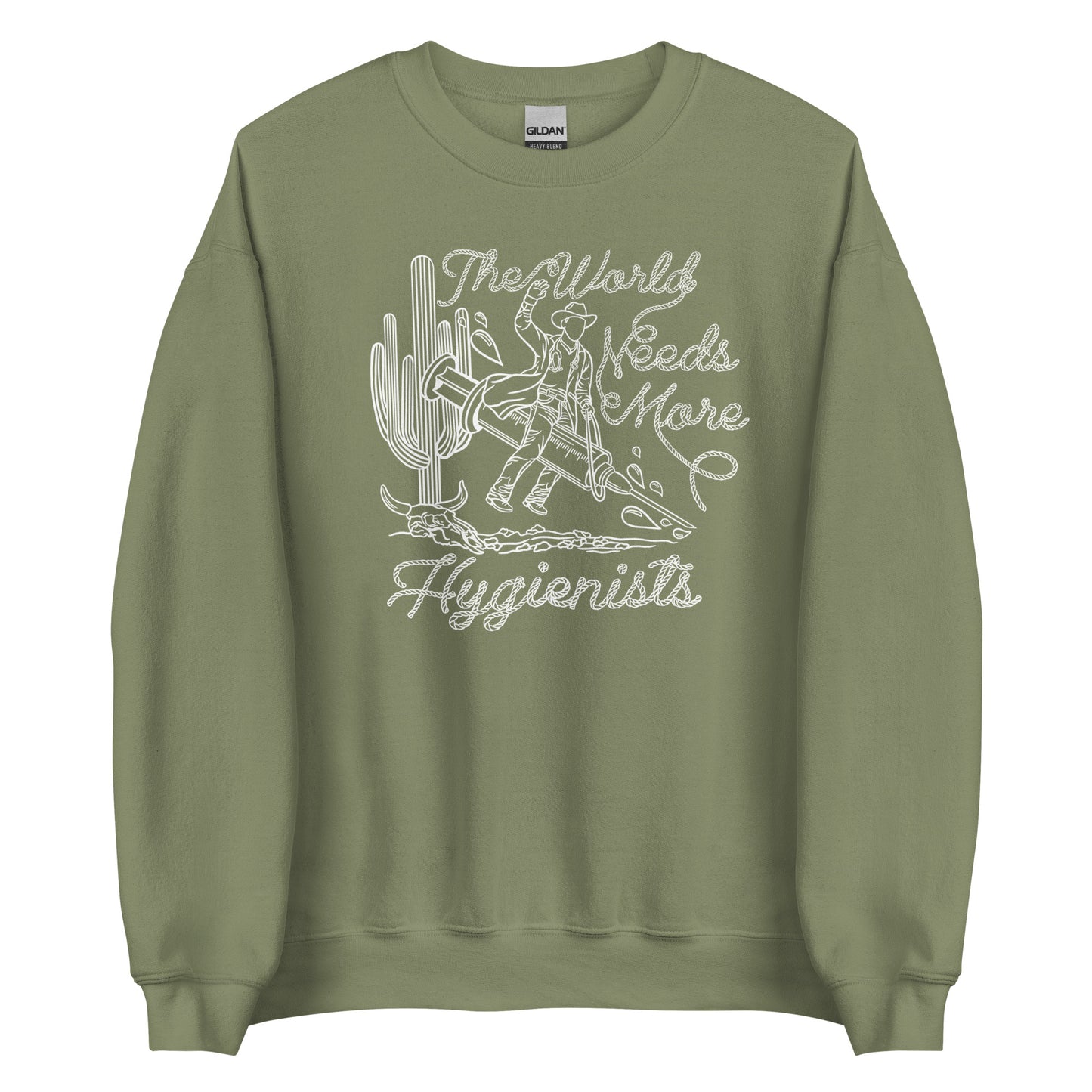 TWNM- Hygienists Unisex Crewneck Dark Colors