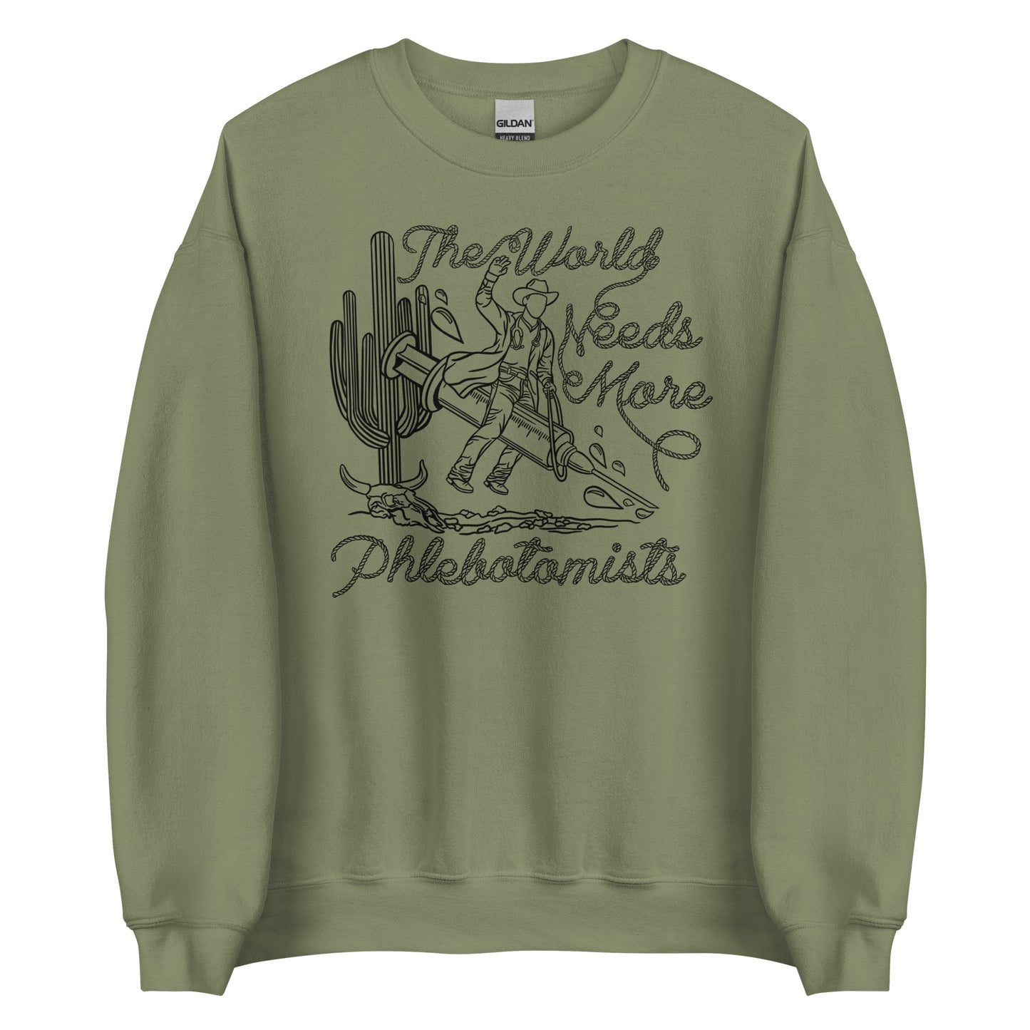 TWNM- Phlebotomists Unisex Crewneck Light Colors