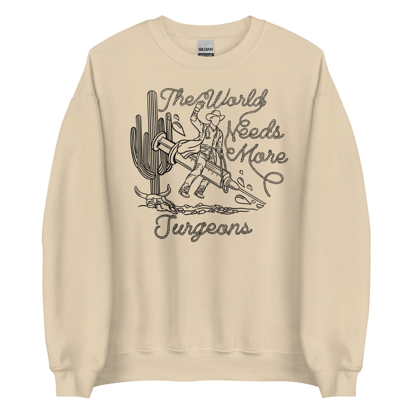 TWNM- Surgeons Unisex Crewneck Light Colors
