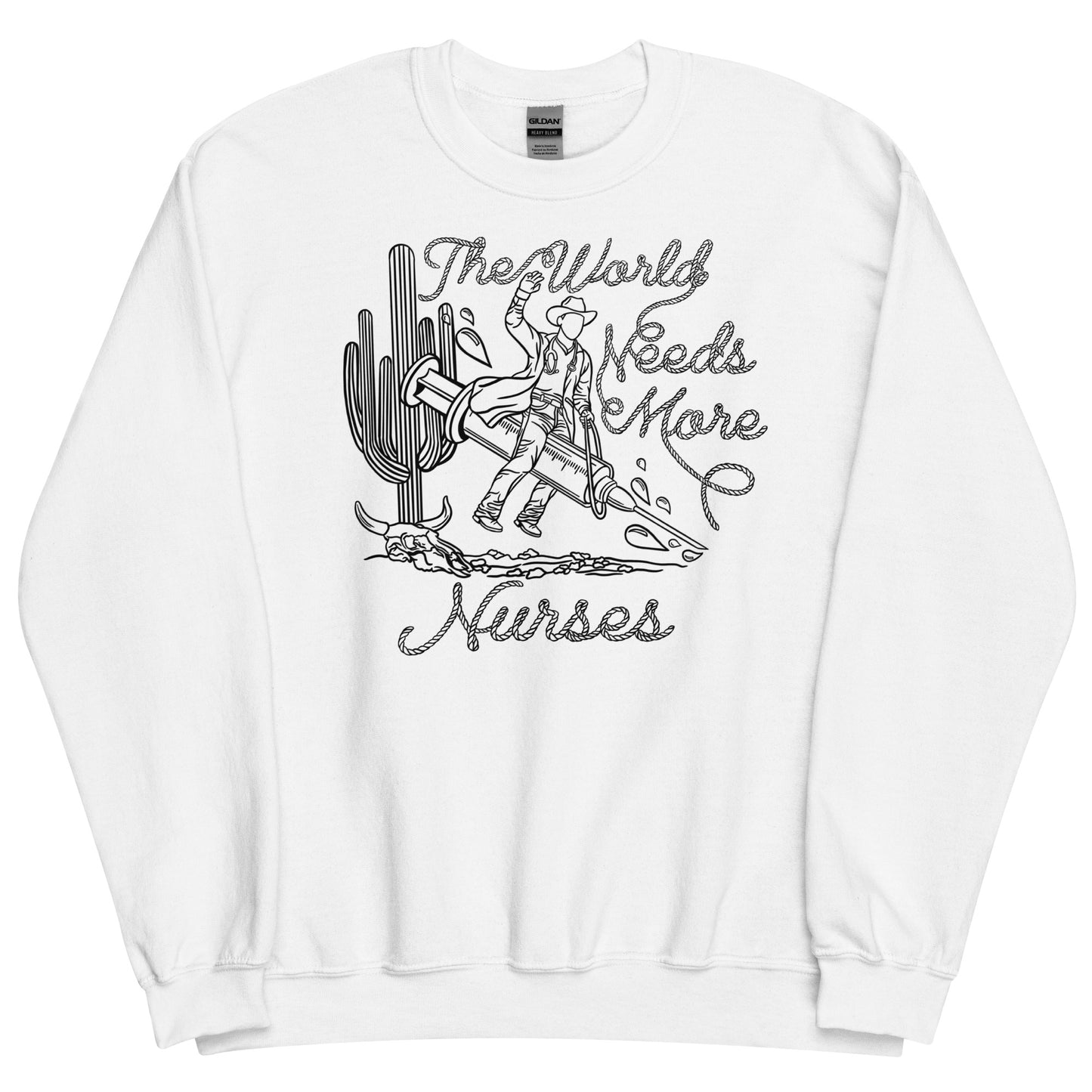 TWNM- Nurses Unisex Crewneck Light Colors