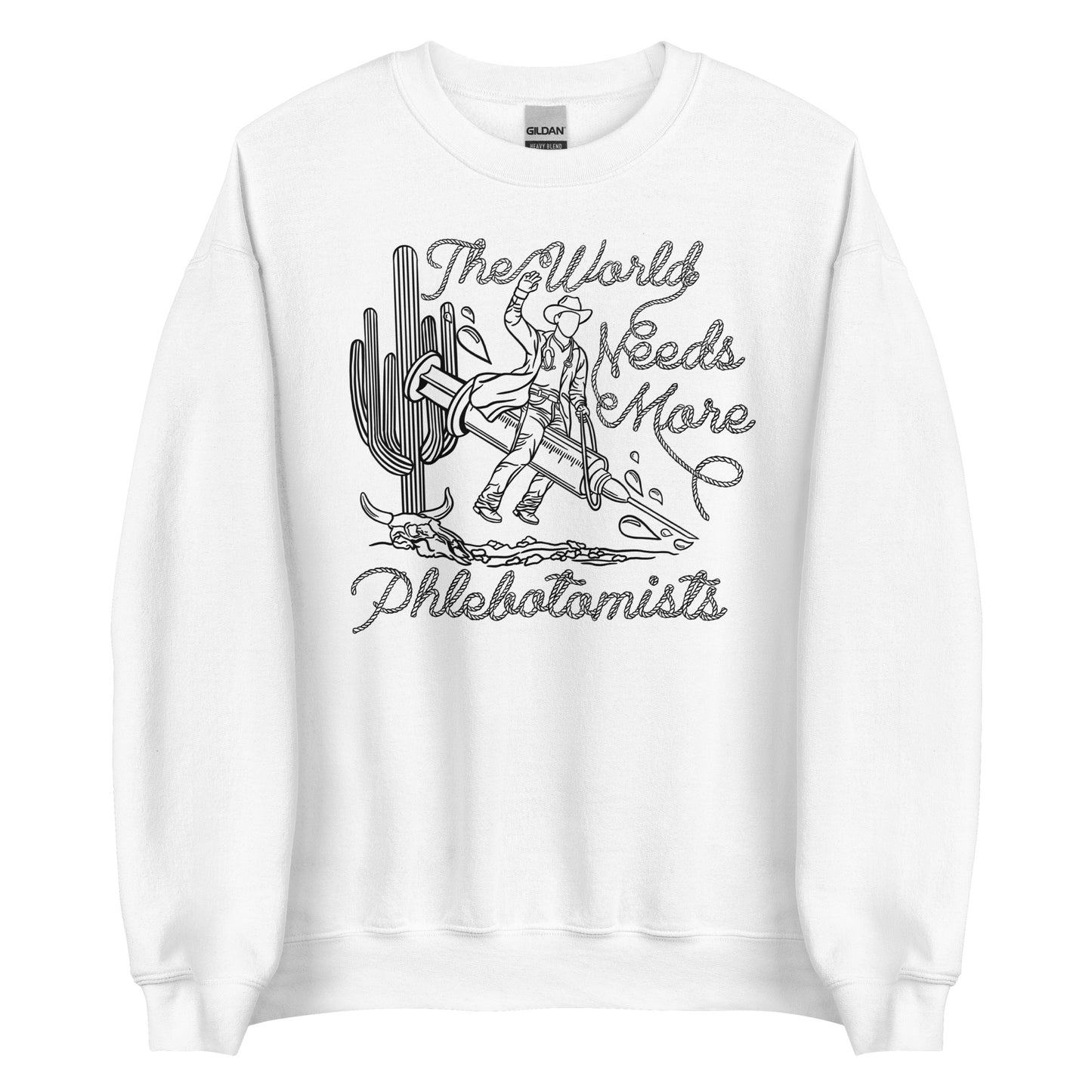 TWNM- Phlebotomists Unisex Crewneck Light Colors