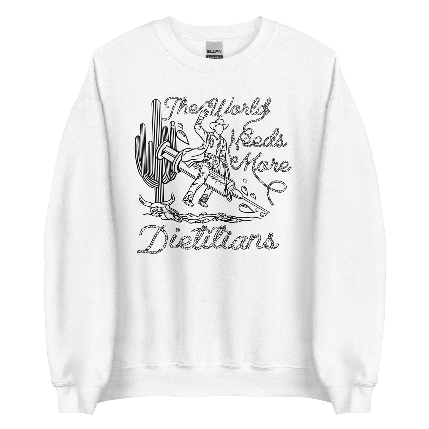 TWNM- Dietitians Unisex Crewneck Light Colors