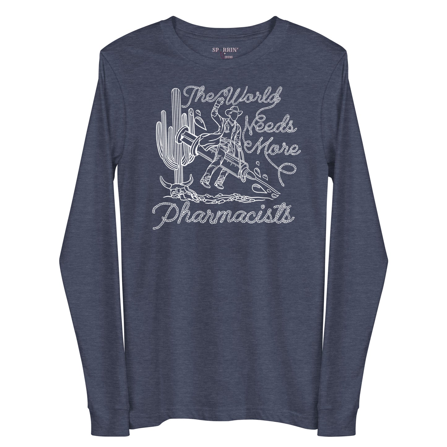 TWNM- Pharmacists Unisex Long Sleeve Tee Dark Colors