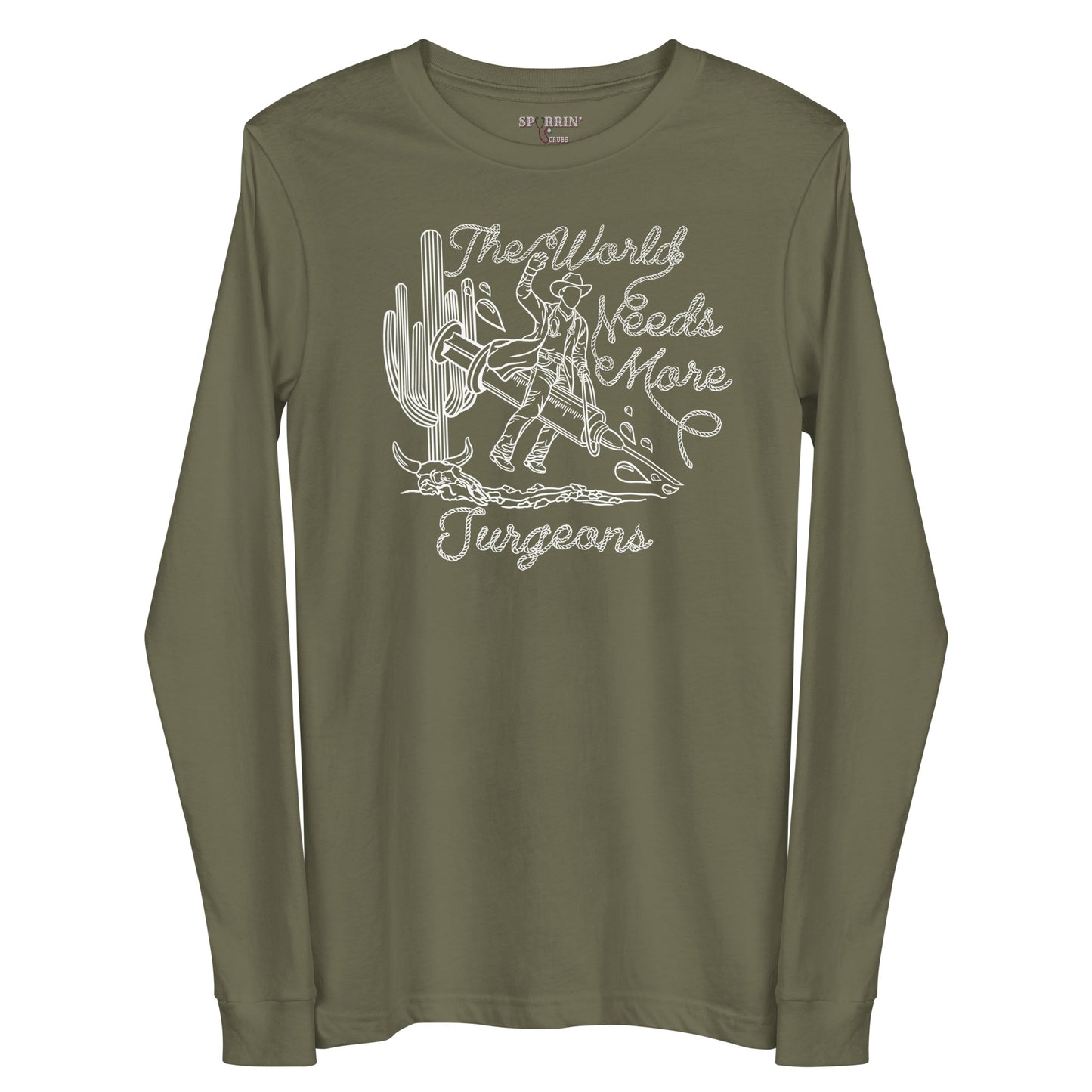 TWNM- Surgeons Long Sleeve T-Shirt Dark Colors