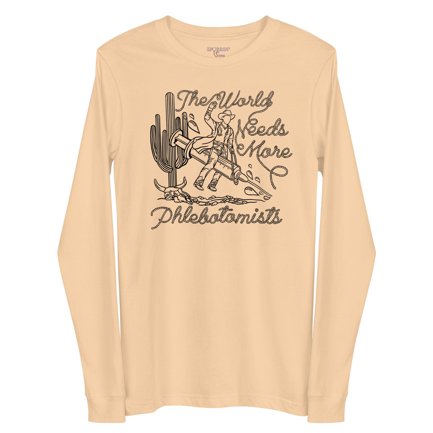 TWNM- Phlebotomists Long Sleeve T-Shirt Light Colors