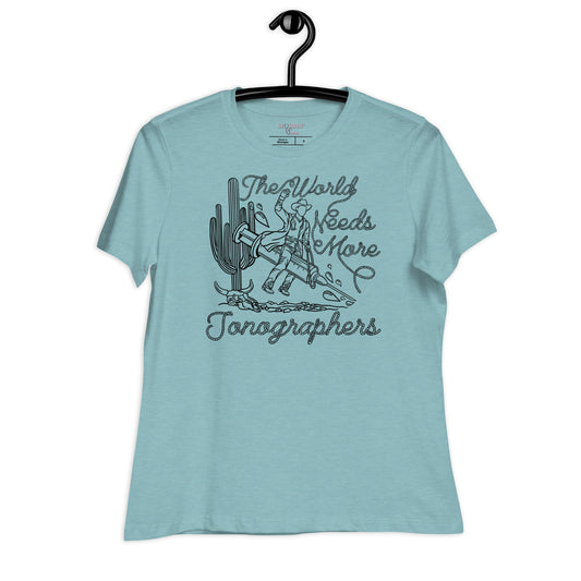 TWNM- Sonographers Relaxed T- Shirt Light Colors