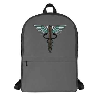 Cowgirl Caduceus- Print Backpack