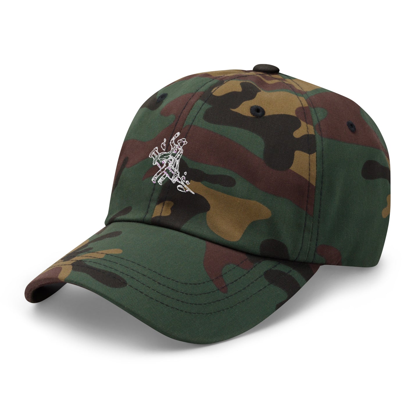 TWNM- Embroidered Dad Hat White Logo