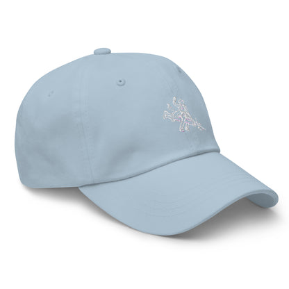 TWNM- Embroidered Dad Hat White Logo