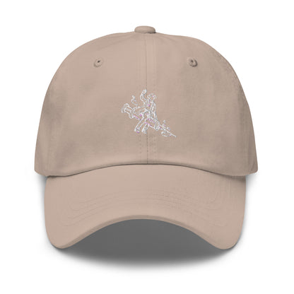 TWNM- Embroidered Dad Hat White Logo