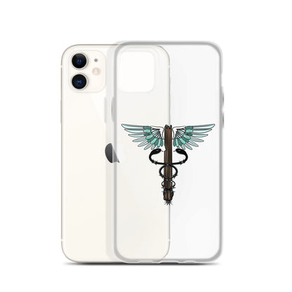 Cowgirl Caduceus- Clear Case for iPhone®