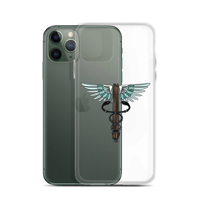 Cowgirl Caduceus- Clear Case for iPhone®
