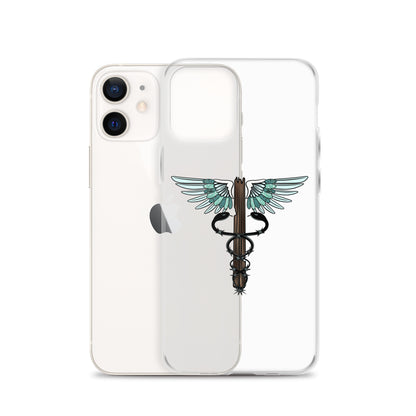 Cowgirl Caduceus- Clear Case for iPhone®