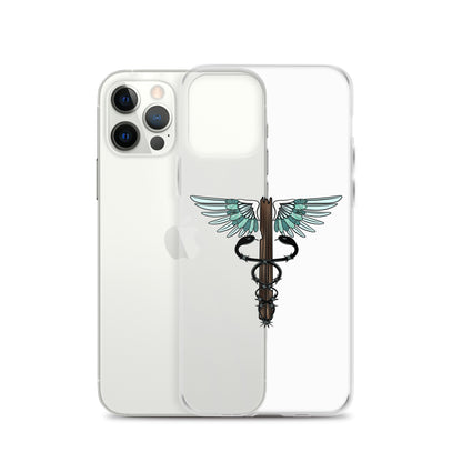 Cowgirl Caduceus- Clear Case for iPhone®