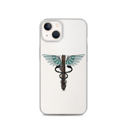 Cowgirl Caduceus- Clear Case for iPhone®