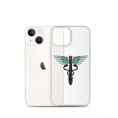 Cowgirl Caduceus- Clear Case for iPhone®