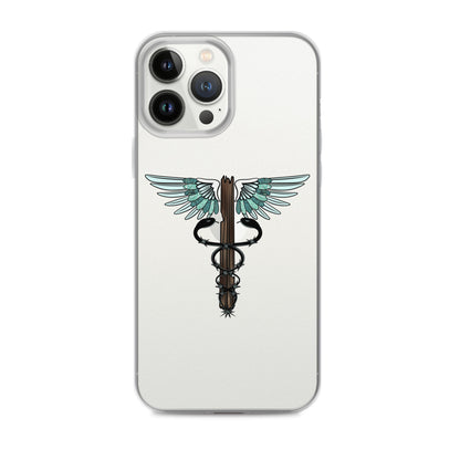 Cowgirl Caduceus- Clear Case for iPhone®