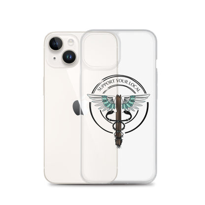 Support Your Local- Clear Case for iPhone®
