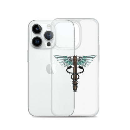 Cowgirl Caduceus- Clear Case for iPhone®