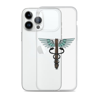 Cowgirl Caduceus- Clear Case for iPhone®