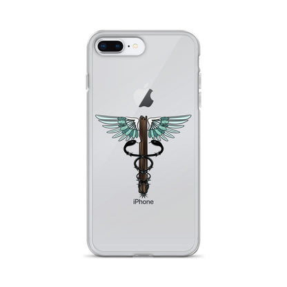Cowgirl Caduceus- Clear Case for iPhone®