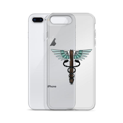Cowgirl Caduceus- Clear Case for iPhone®