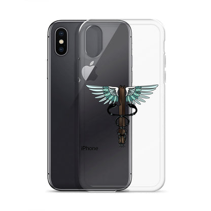 Cowgirl Caduceus- Clear Case for iPhone®