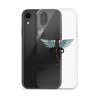 Cowgirl Caduceus- Clear Case for iPhone®