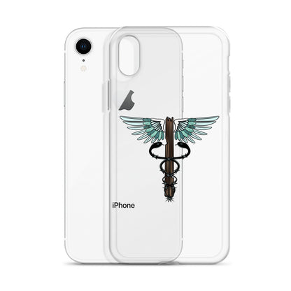 Cowgirl Caduceus- Clear Case for iPhone®