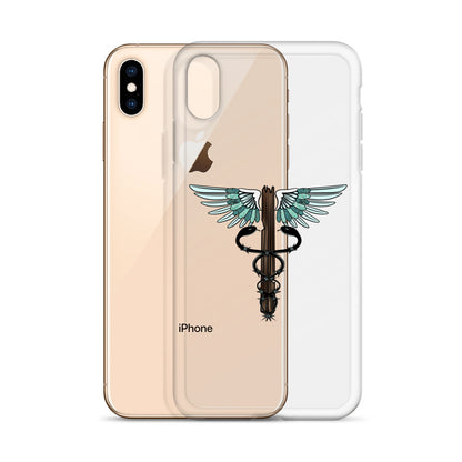 Cowgirl Caduceus- Clear Case for iPhone®