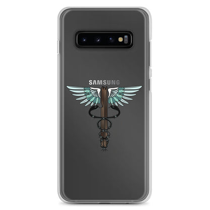Cowgirl Caduceus-Clear Case for Samsung®