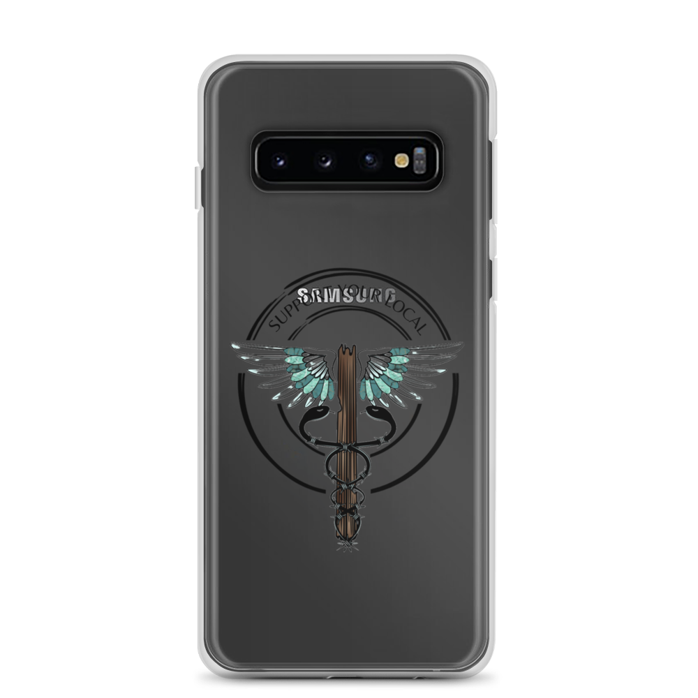 Support Your Local- Clear Case for Samsung® – Spurrin’ Scrubs
