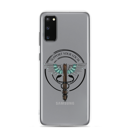 Support Your Local- Clear Case for Samsung®