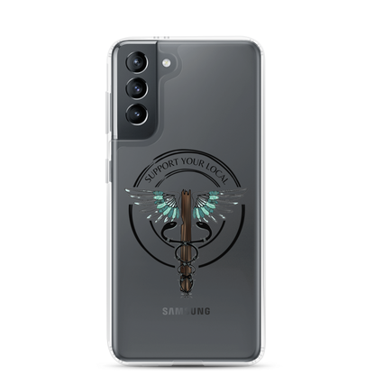 Support Your Local- Clear Case for Samsung®