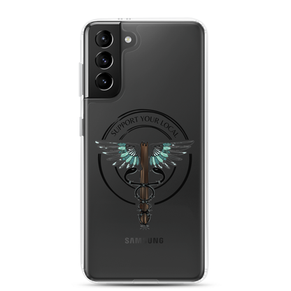 Support Your Local- Clear Case for Samsung®