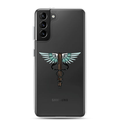 Cowgirl Caduceus-Clear Case for Samsung®