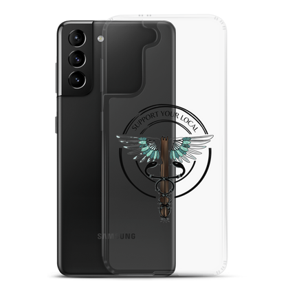 Support Your Local- Clear Case for Samsung®